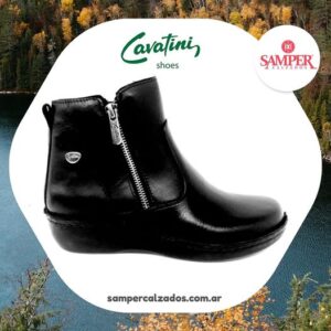Bota Cavatini confeccionada en cuero modelo Kerwat.- SAMPER CALZADOS